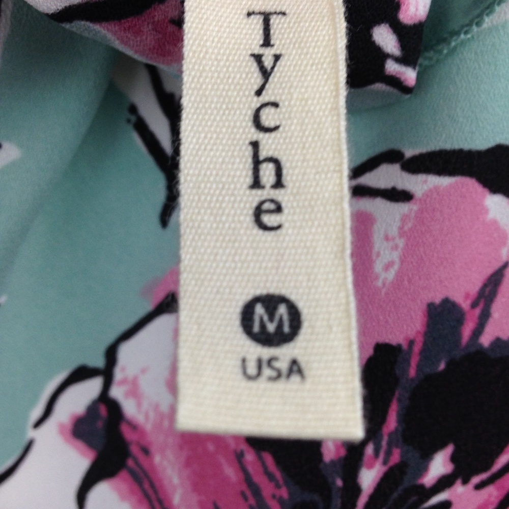 Tyche Floral Tank Top With Ruffled Neckline - Picture 4 of 4